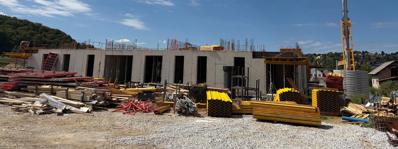 Armiračko-betonski radovi Donja Stubica — stambena zgrada, NGH Gradnja